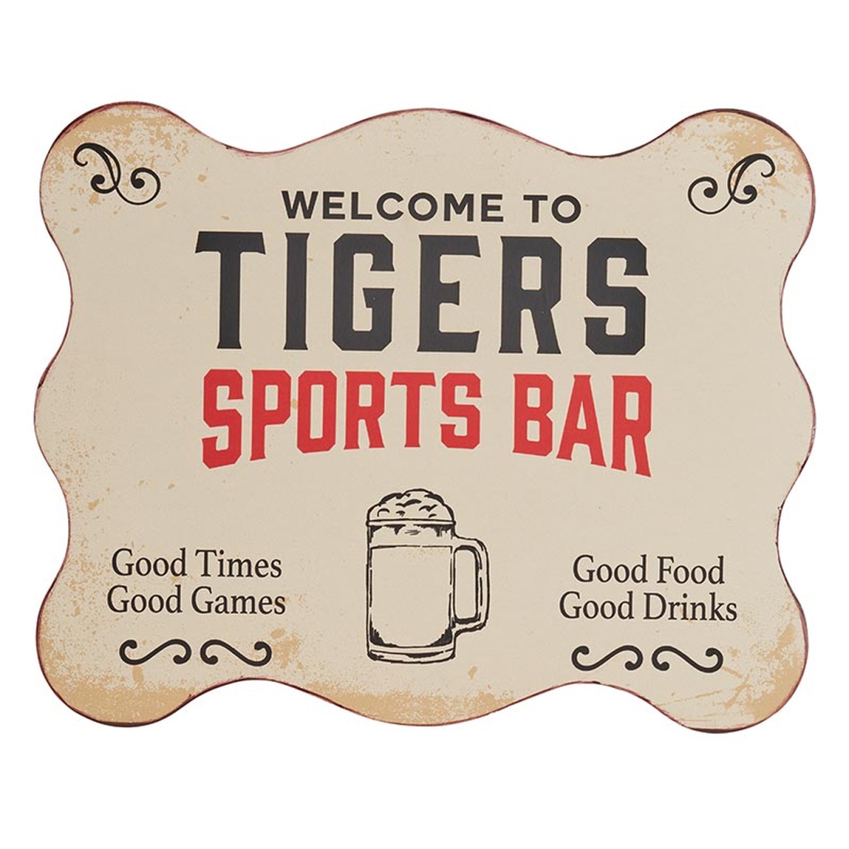 Picture of 47th & Main CMR671 8 x 10 in. Tiger Bar Sign