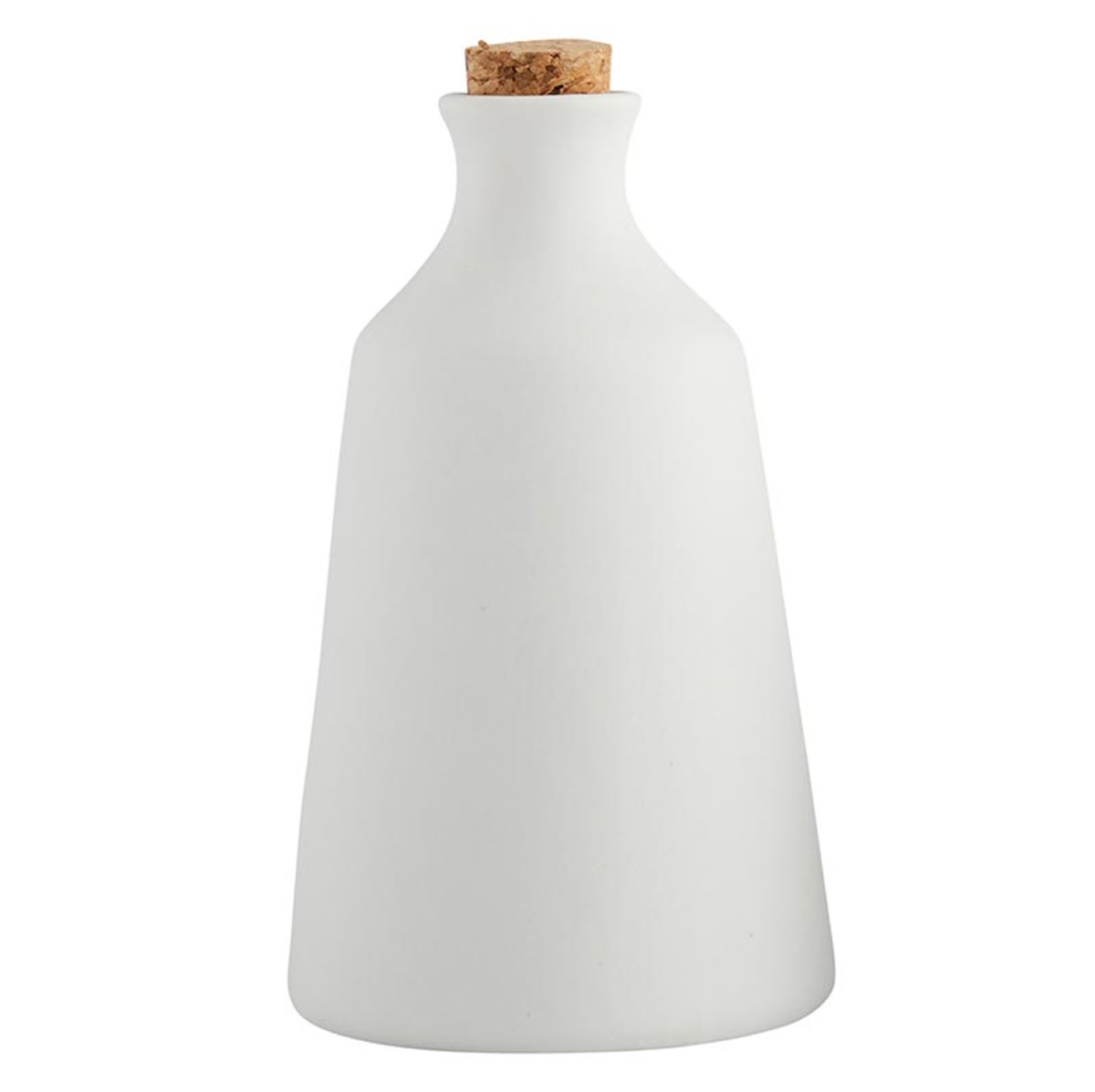 Picture of 47th & Main DMR034 3 x 5 in. White Ceramic Cork Vase&#44; Large