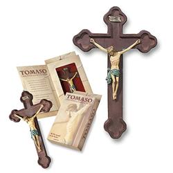 HS099 10 in. Tomaso Budded Crucifix