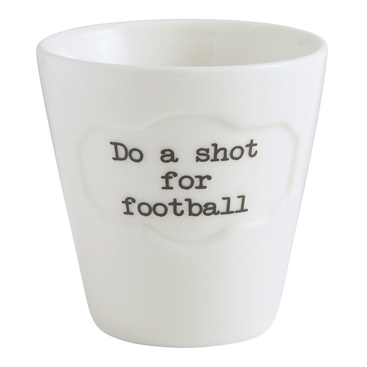 Picture of 47th & Main DMR517 2.5 x 2.5 in. Football Shot Glass