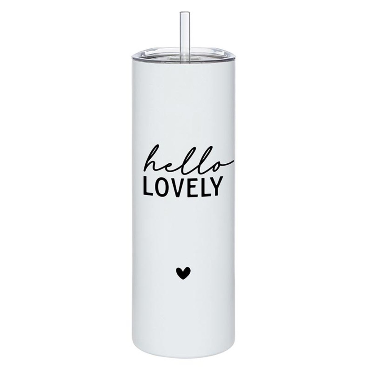 Picture of Bella Home N2656 Skinny Tumbler - Hello Lovely