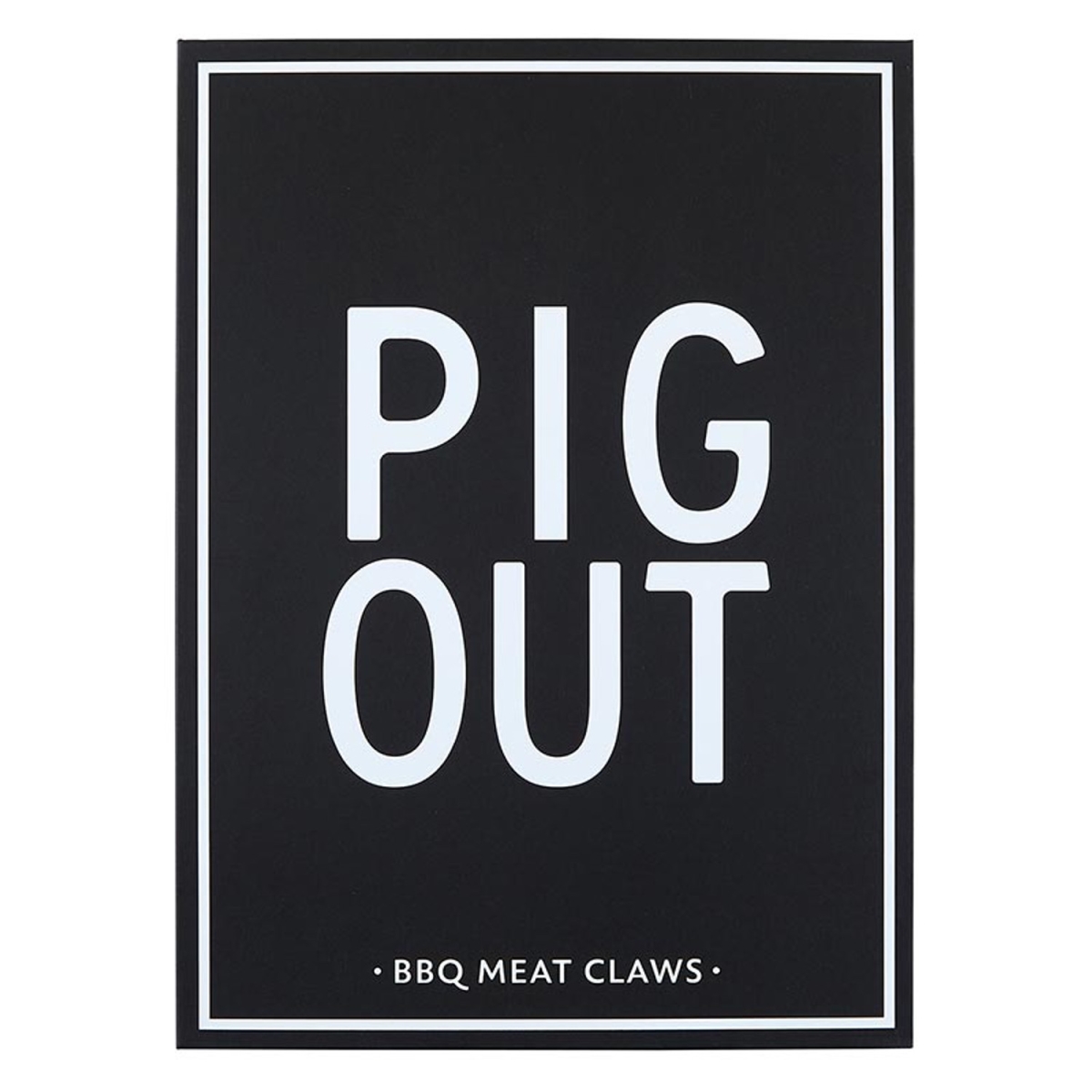 Picture of Santa Barbara Design Studio N0466 BBQ Meat Claw Book Box, Pig Out