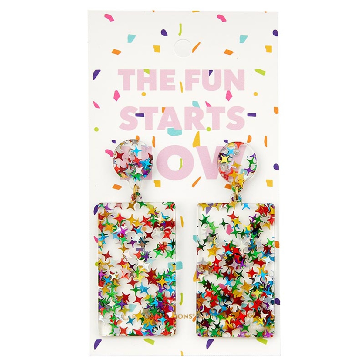 Picture of Slant 10-04220-145 Party Earrings - Fun Starts Now