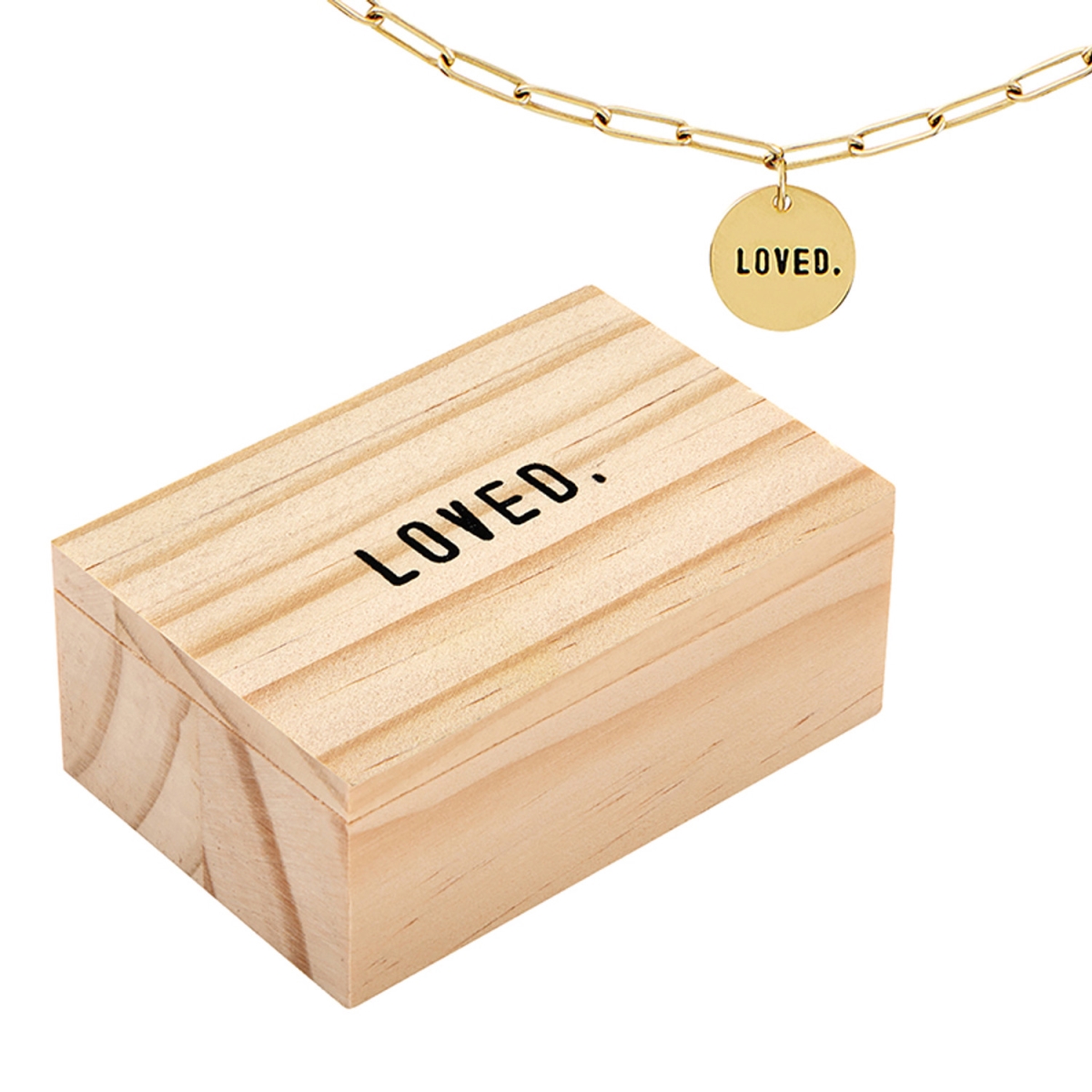 N2168 Loved Link Necklace