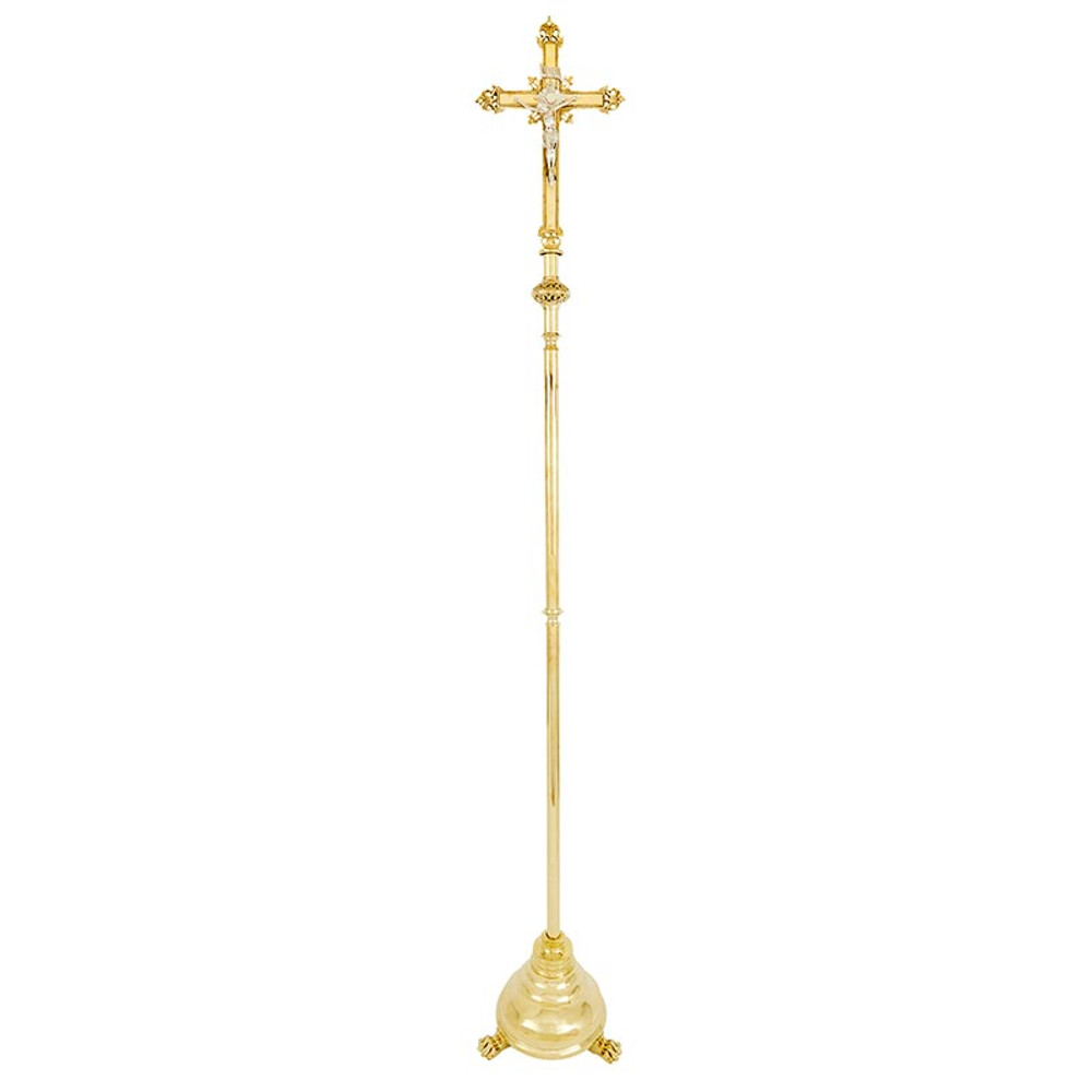 Picture of Sudbury N2917 Polished Brass Processional Crucifix