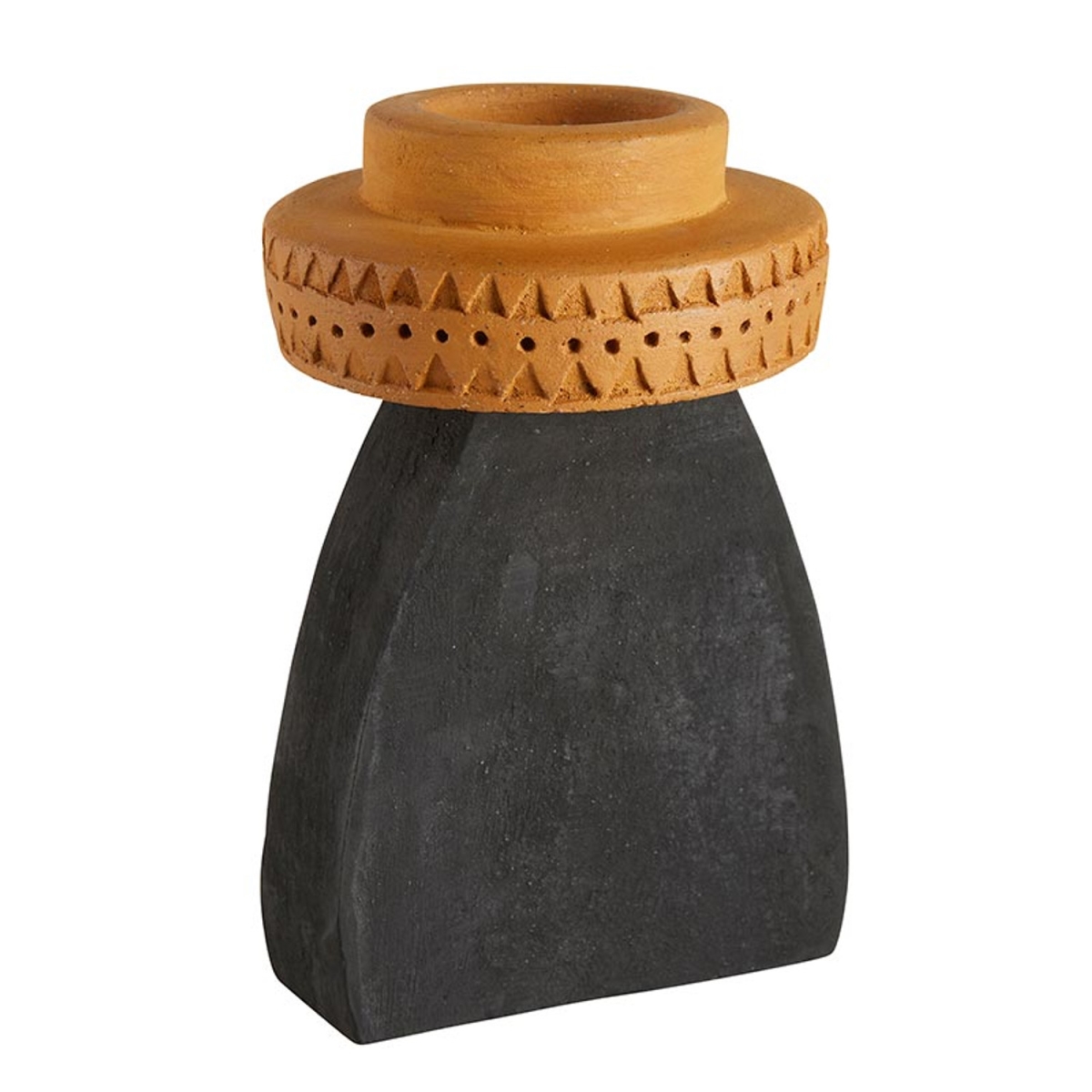 Picture of 47th & Main DMR693 Abstract Slab Base Candleholder
