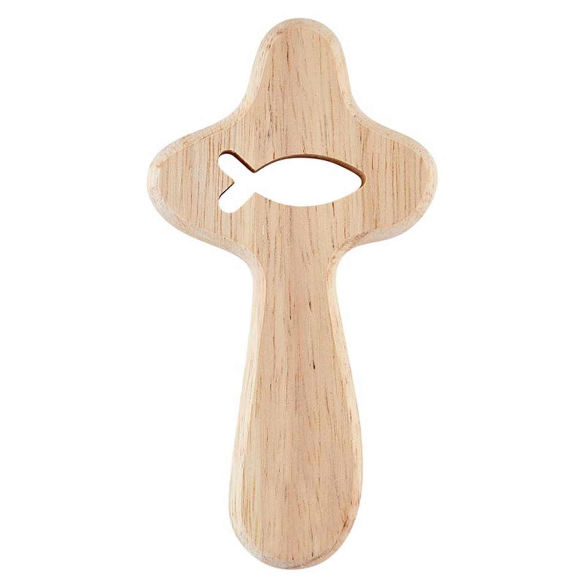 N7484 4 in. Cutout Handheld Cross - Ichthys