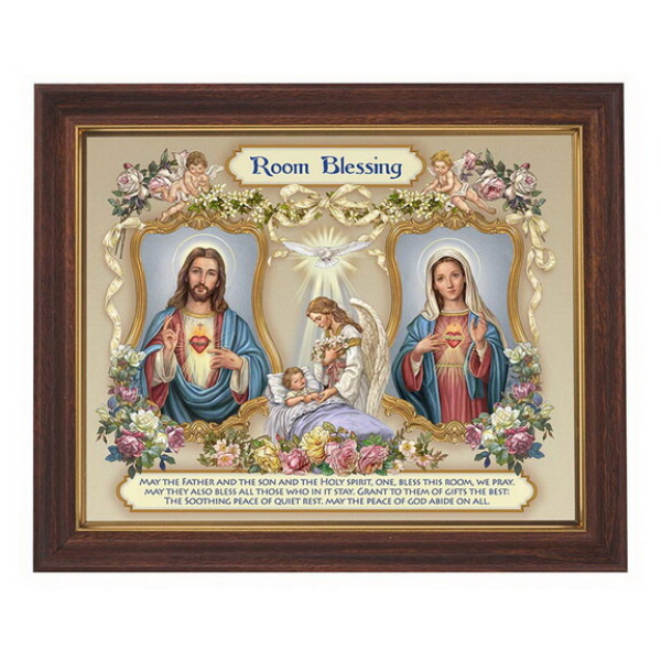 Picture of Christian Brands 81-294 12.5 in. Framed Print Room Blessing Wall Art