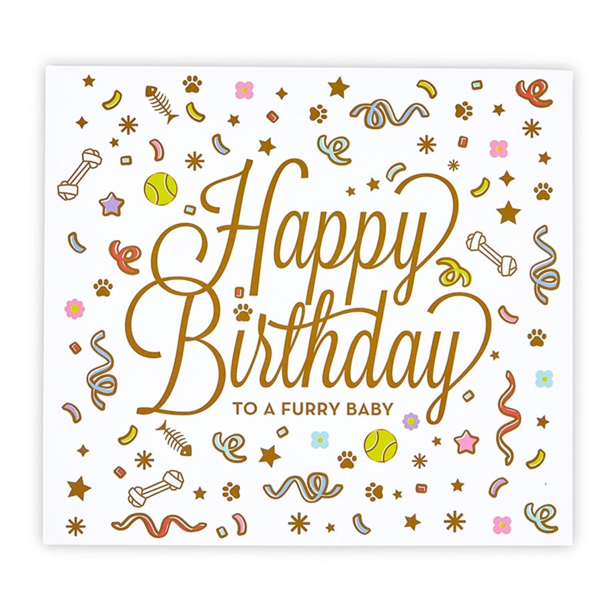 Picture of Slant 10-05580-763 Pet Birthday Kit - HBD Furry Baby