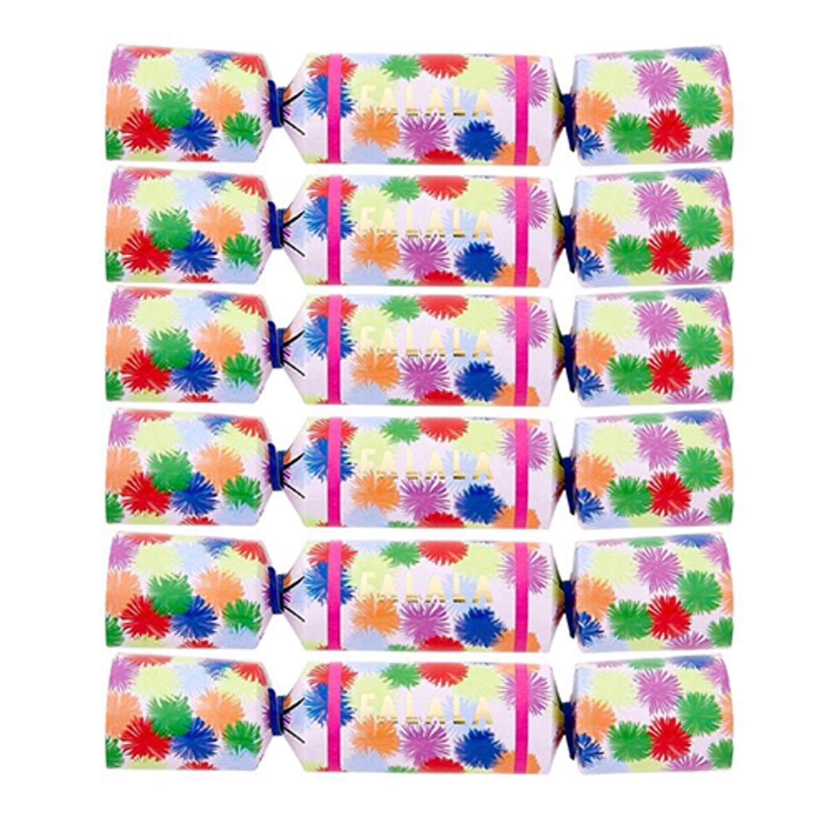 Picture of Slant 10-07020-193 Mini Crackers - FaLaLa - 6 Count