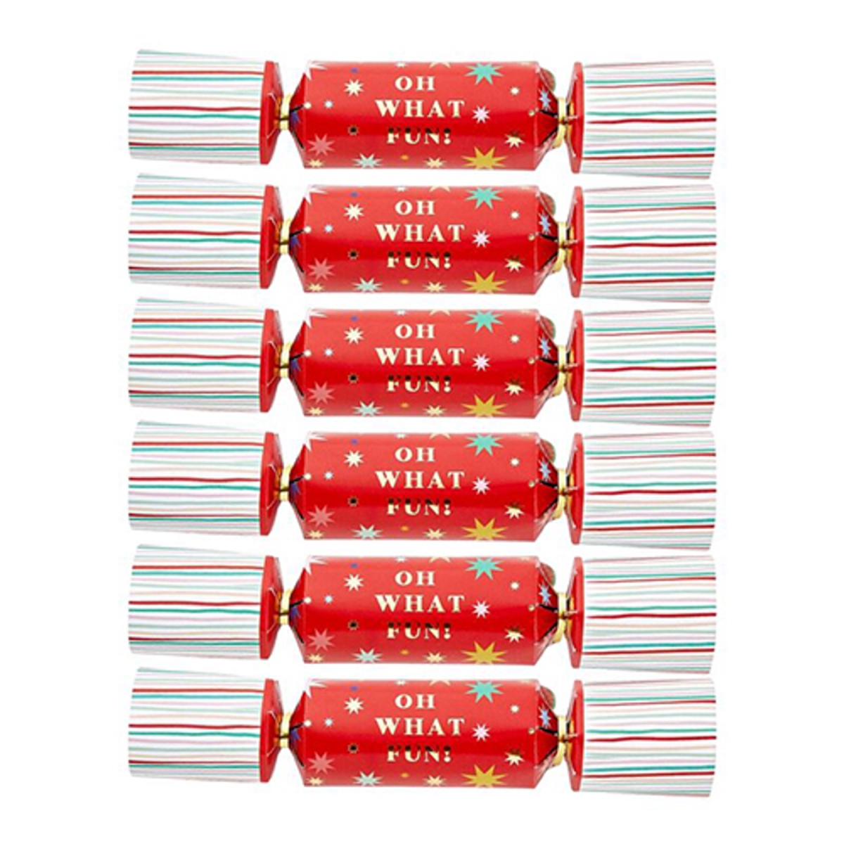 Picture of Slant 10-07020-194 Mini Crackers - Oh What Fun - 6 Count