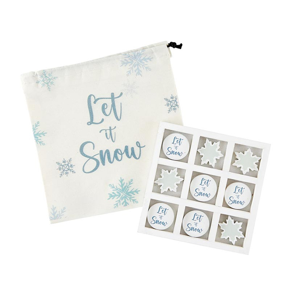 Picture of Faithworks N7055 5 x 5 in. Mini Tic Tac Toe&#44; Let Snow