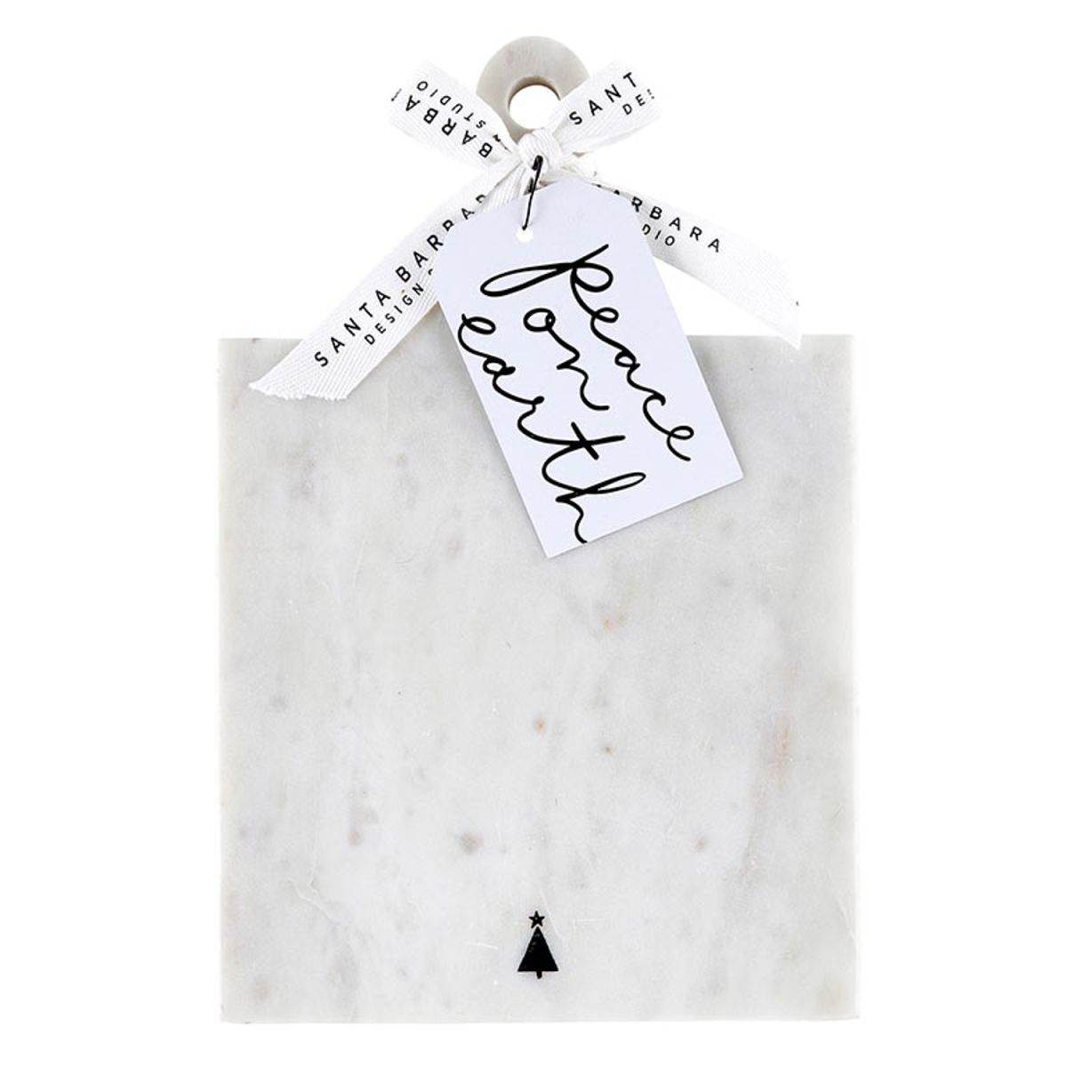 Picture of Santa Barbara Design Studio P5752 Marble Board with Handle&#44; Peace on Earth