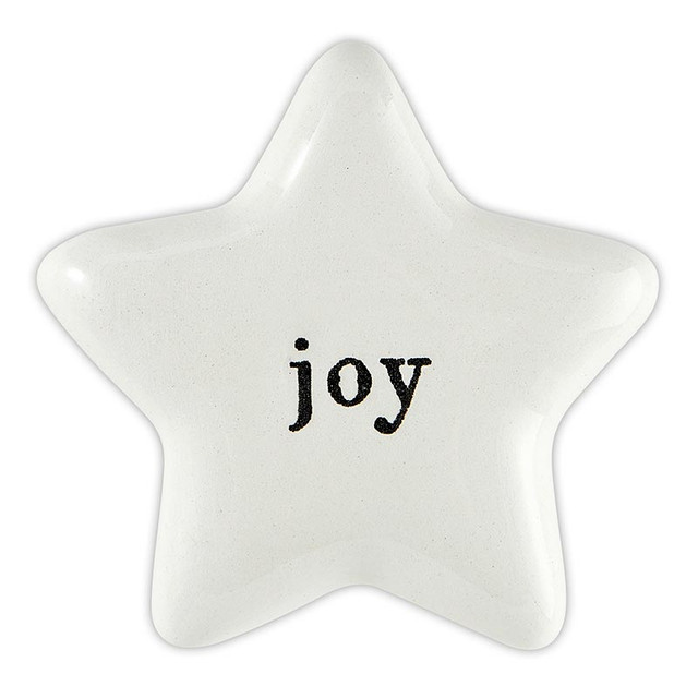 P5793 0.4 x 2 x 2 in. Ceramic Star, Joy