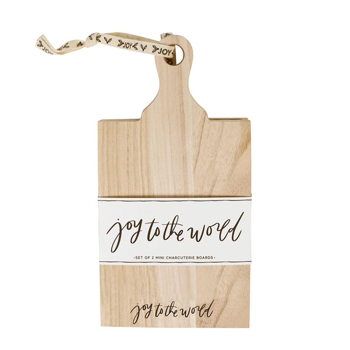 Picture of Santa Barbara Design Studio P5728 Mini Paulownia Wood Boards&#44; Joy to the World