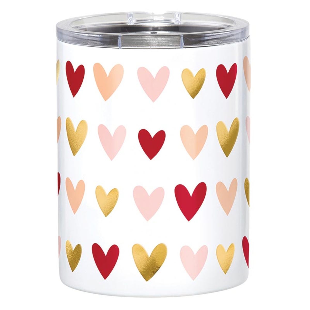 Picture of Slant P7786 12 oz Stainless Steel Tumbler - Hearts