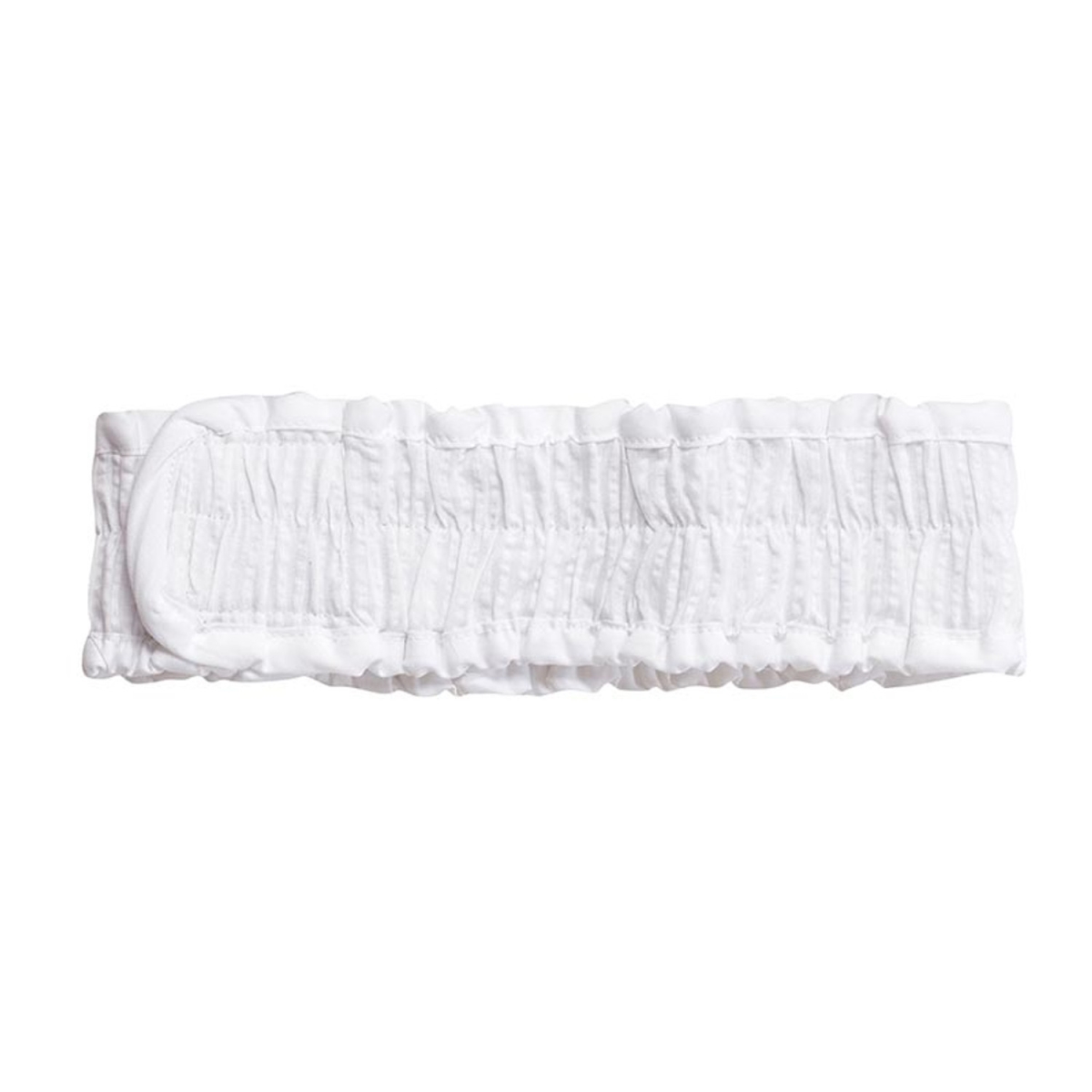 Picture of Bella Apparel HB-SW Seersucker Spa Headband&#44; White