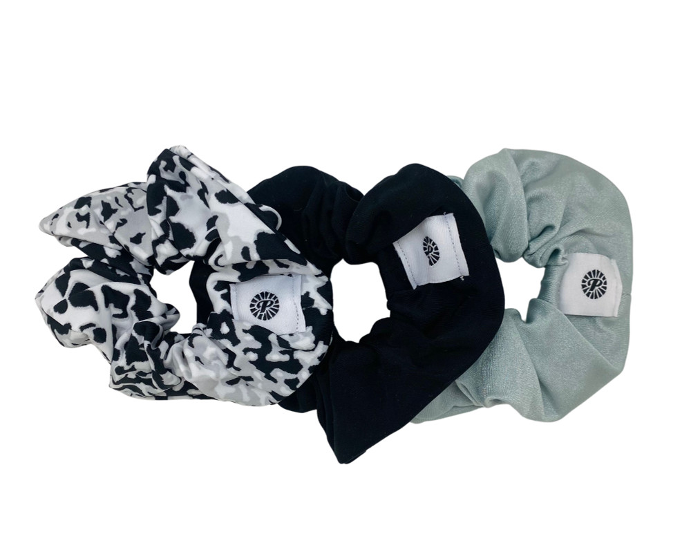 P30613 Hair Scrunchie, Snakeskin