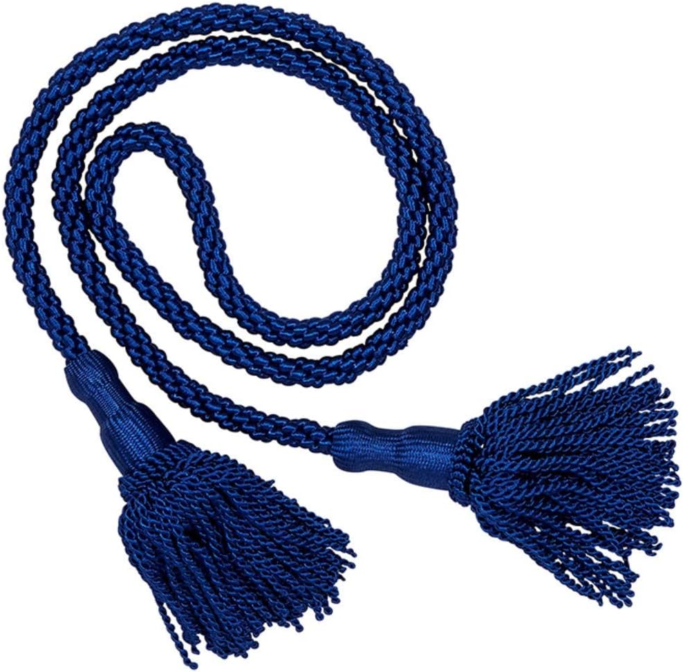 Picture of CBCS-Cambridge B3995BLU-4 Weighted Pew Ropes & Tassels&#44; Blue