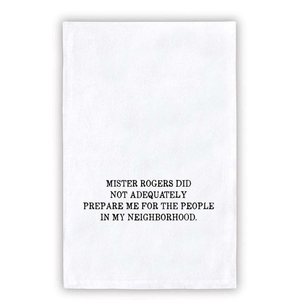 Picture of Santa Barbara Design Studio G5801 30 x 30 in. Face to Face Thirsty Boy Towel, Mr. Rogers