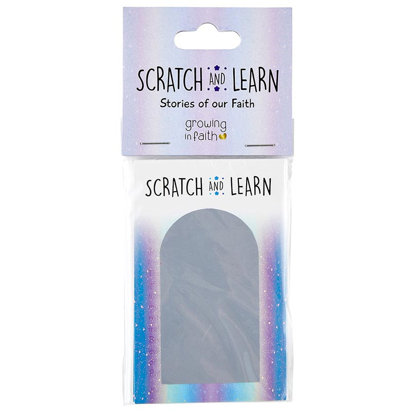 Picture of Christian Brands J5371 Scratch & Learn Card - Saints for Girls