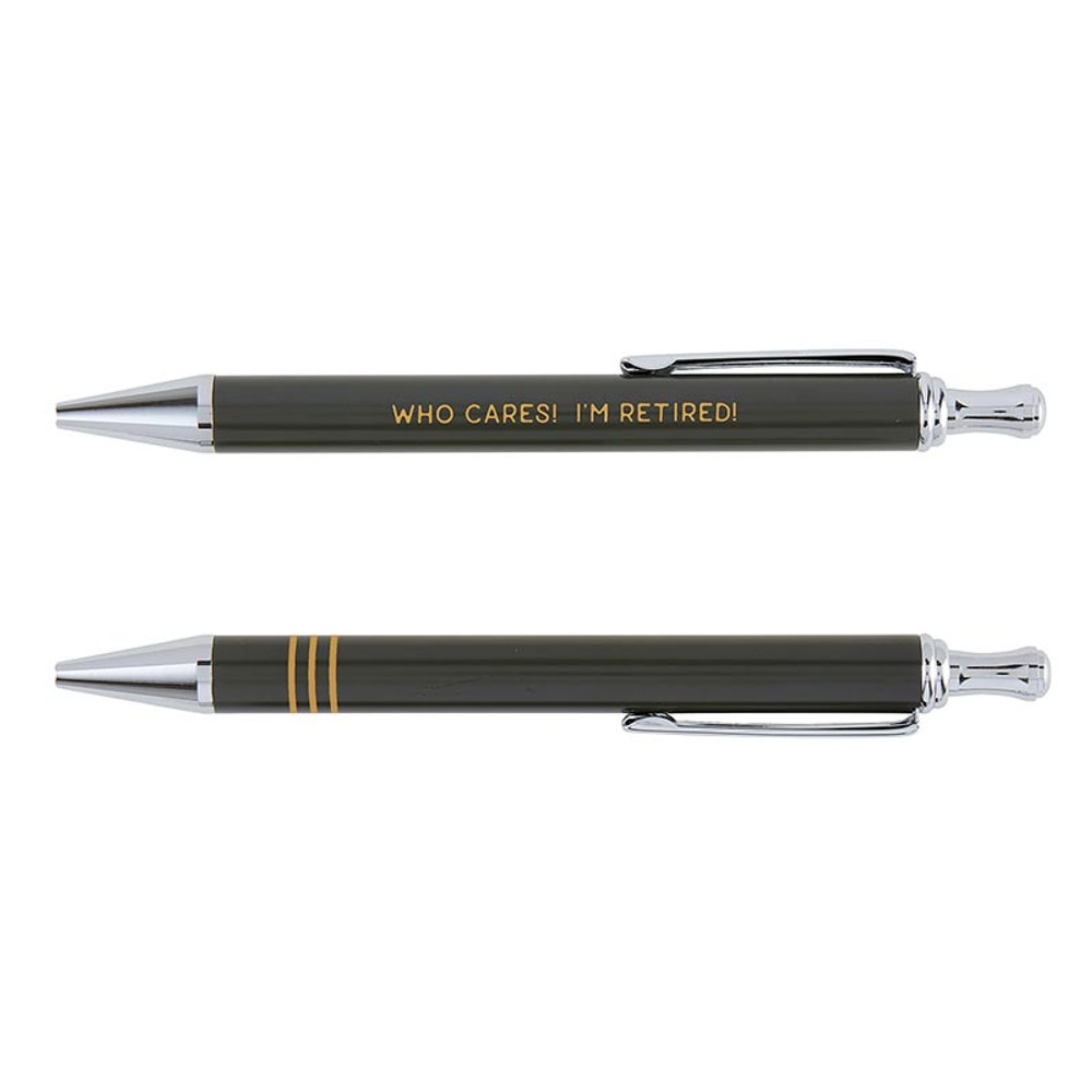 Picture of Faithworks J6178 Pen Set&#44; I Am Retired - Set of 2