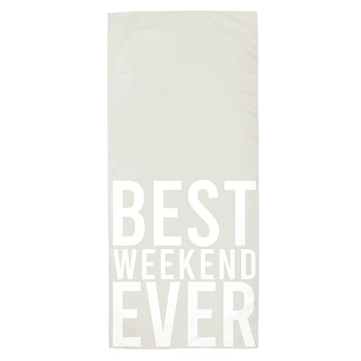Picture of Santa Barbara Design Studio L1791 Quick Dry Oversized Beach Towel&#44; Best Weekend Ever