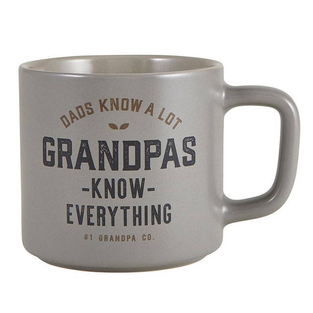 Picture of Faithworks J6151 14 oz Ceramic Mug - Grandpas Know Everything