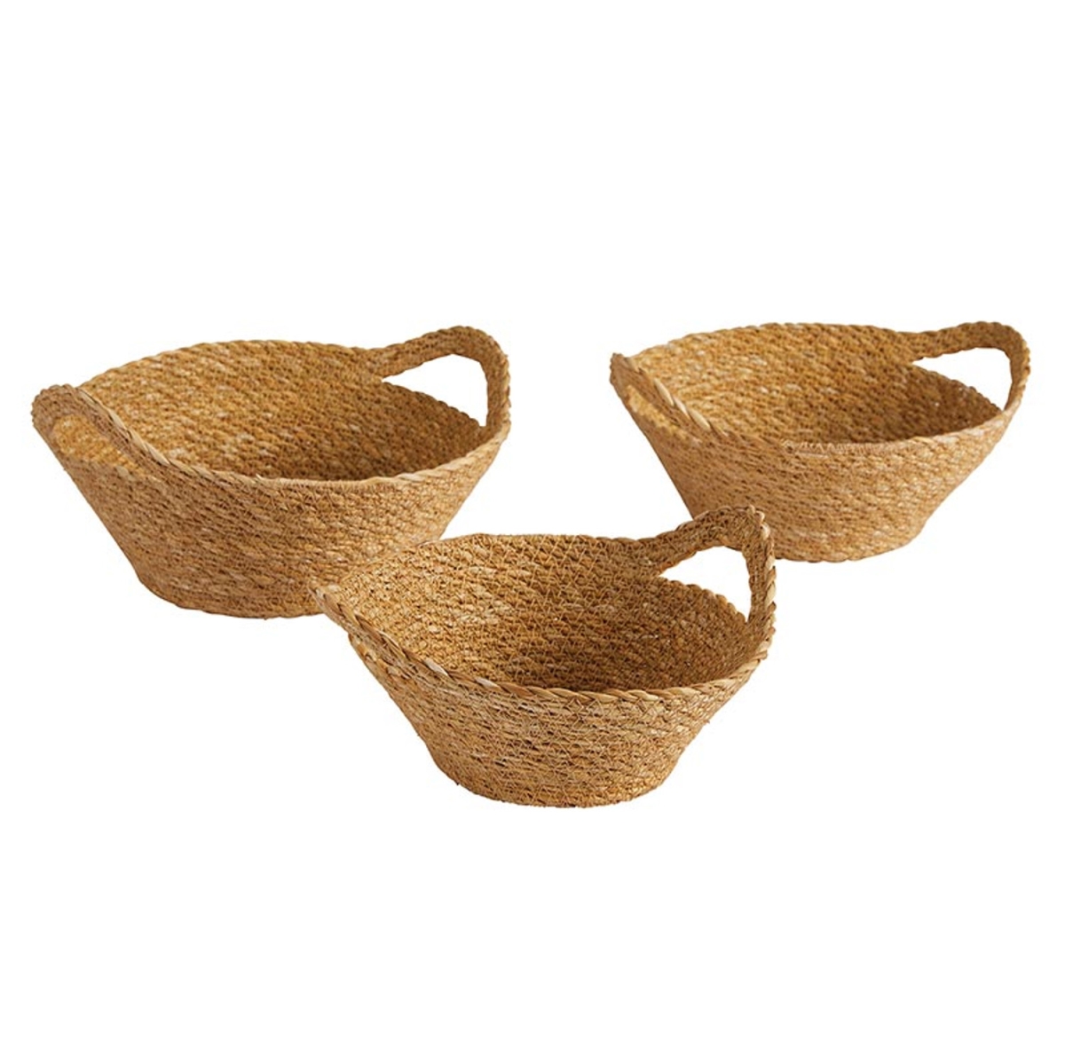 Picture of 47th & Main DMR308 Seagrass Decor Baskets&#44; Set of 3