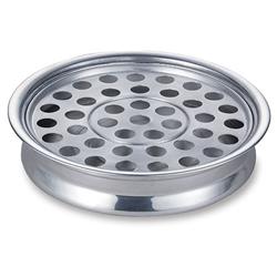Polished Aluminum Communion Tray - Silver - 12.25in. - Lightweight Design