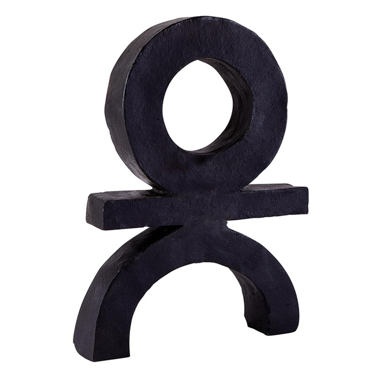 Picture of 47th & Main DMR348 7 x 1.5 x 10.5 in. Black Terracotta Statue