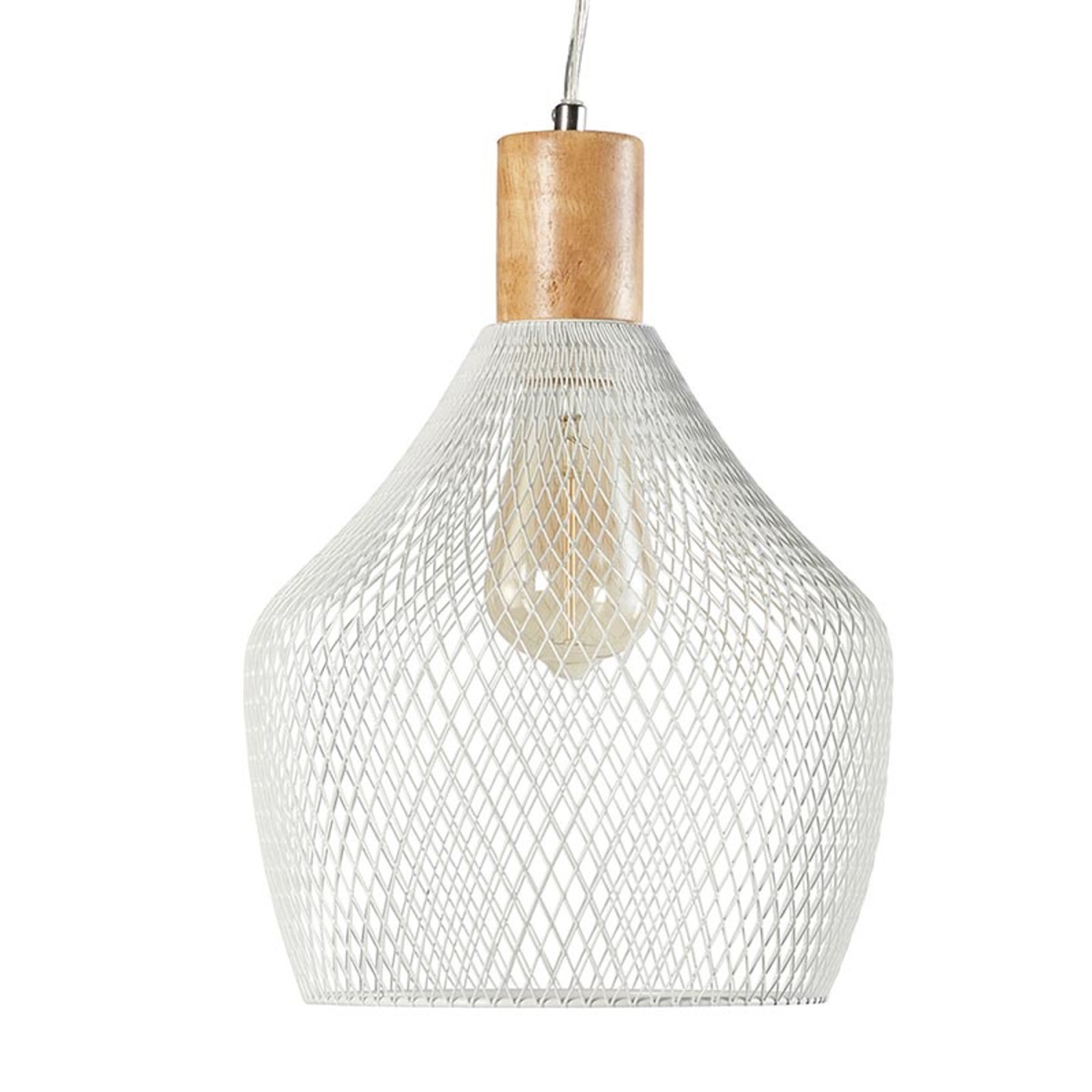 Picture of 47th & Main DMR421 9.5 x 13 x 55 in. White Hanging Lamp