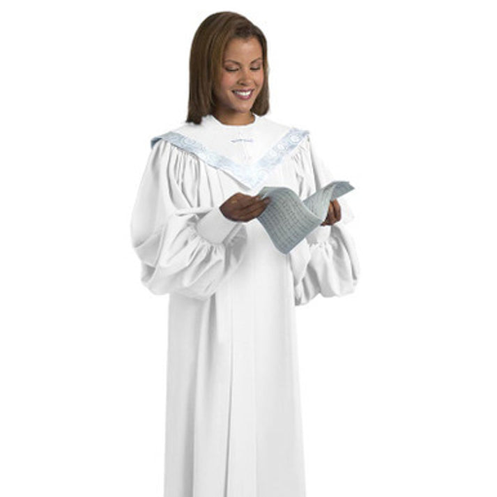 Picture of Christian Brands C-60WHTCT054 18 in. x 5 ft. 11 in. Anthem Choir Gown&#44; White