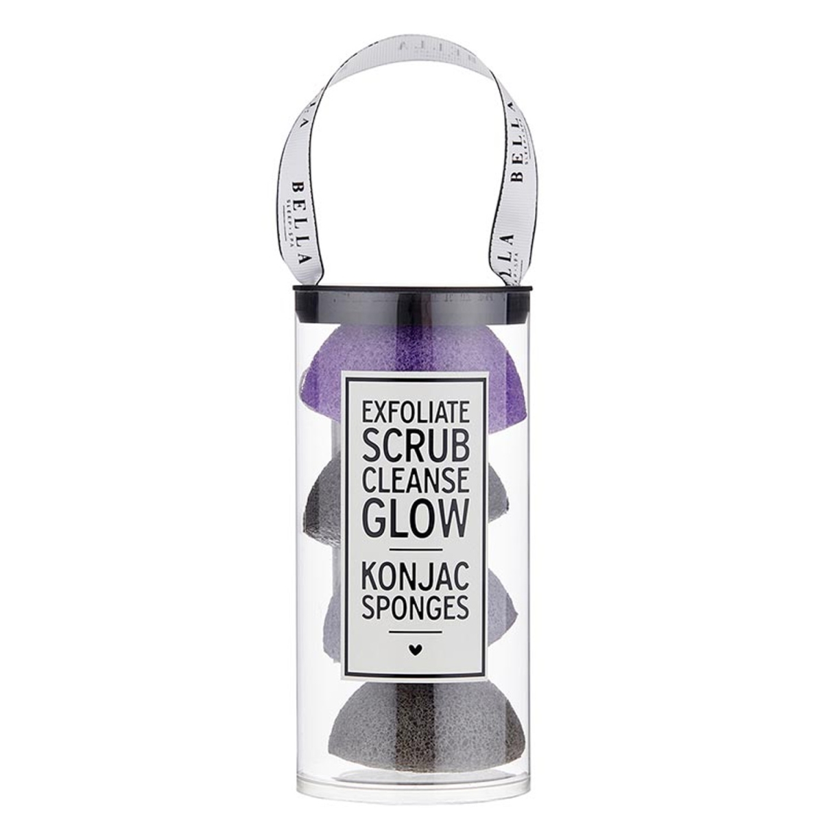 Picture of Bella Apparel N2687 Konjac Sponges in A Tube&#44; Light Gray