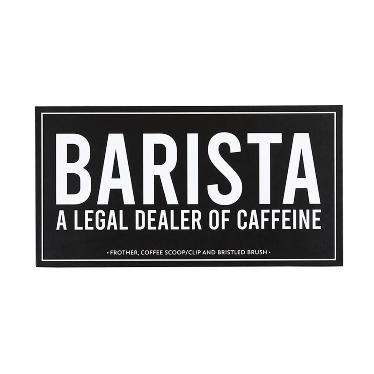 Picture of Santa Barbara Design Studio L1457 Barista Book Box&#44; Legal Dealer of Caffeine