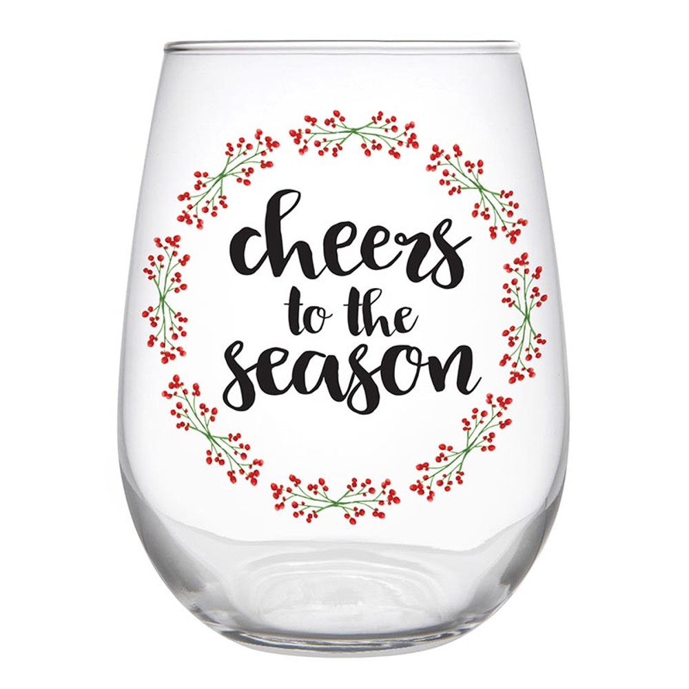 Picture of Faithworks L6215 20 oz Wine Glass&#44; Cheers to the Season
