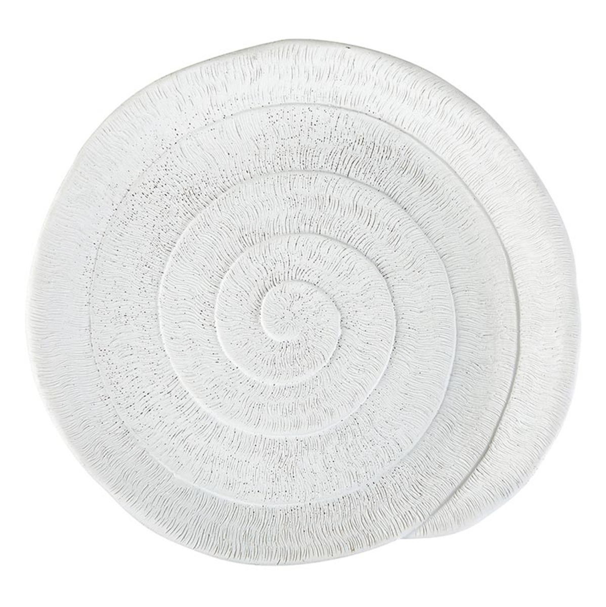 Picture of 47th & Main DMR064 9.25 x 1.2 in. Matte White Shell Decor
