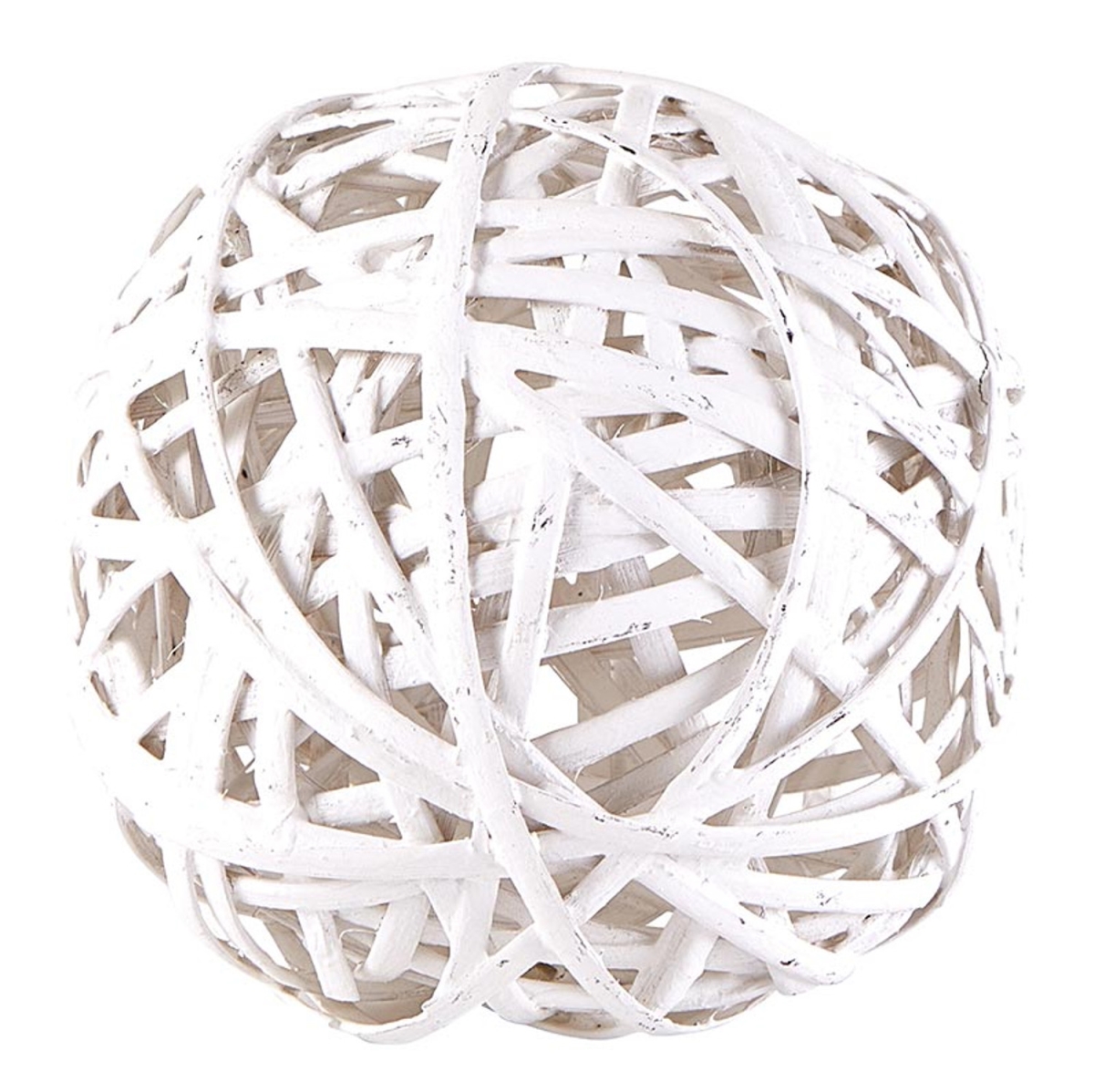 Picture of 47th & Main DMR135 5.5 in. White Rattan Ball&#44; Large