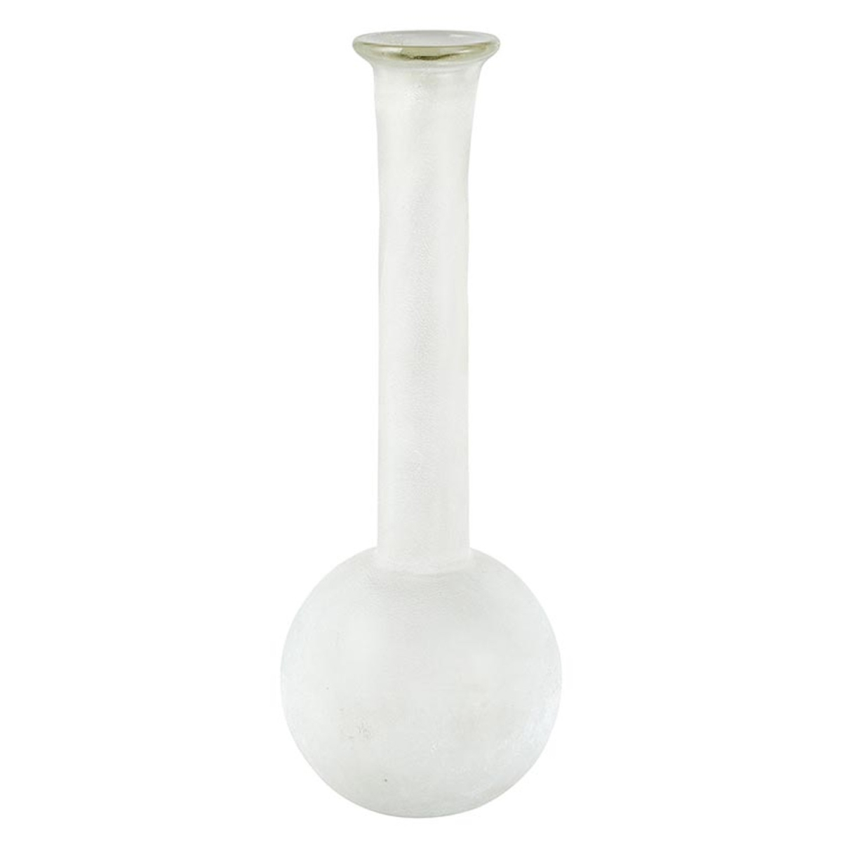 Picture of 47th & Main DMR189 5.25 x 15 in. White Glass Vase