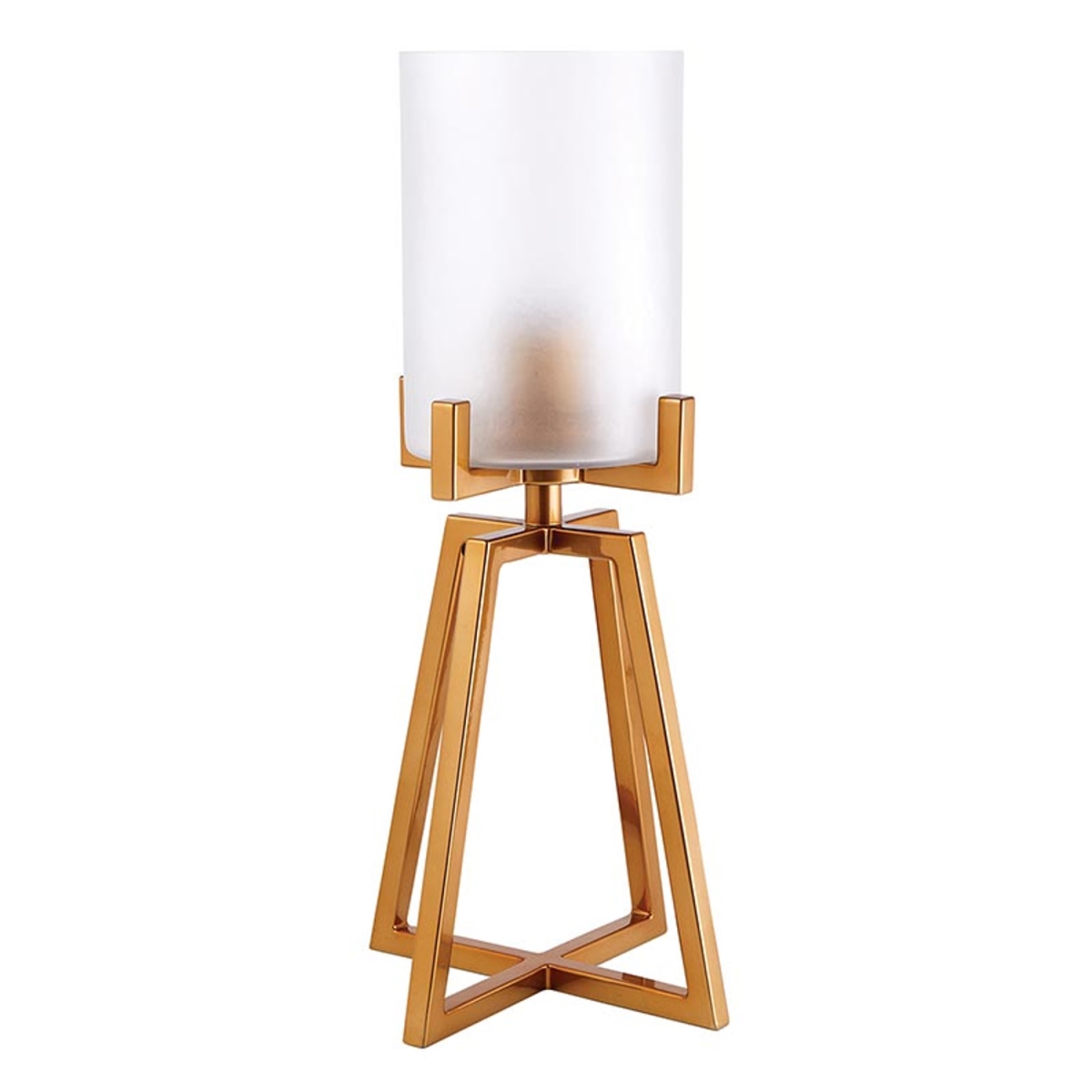 Picture of 47th & Main DMR262 9.5 x 9.5 x 20.8 in. Gold Finish Lamp