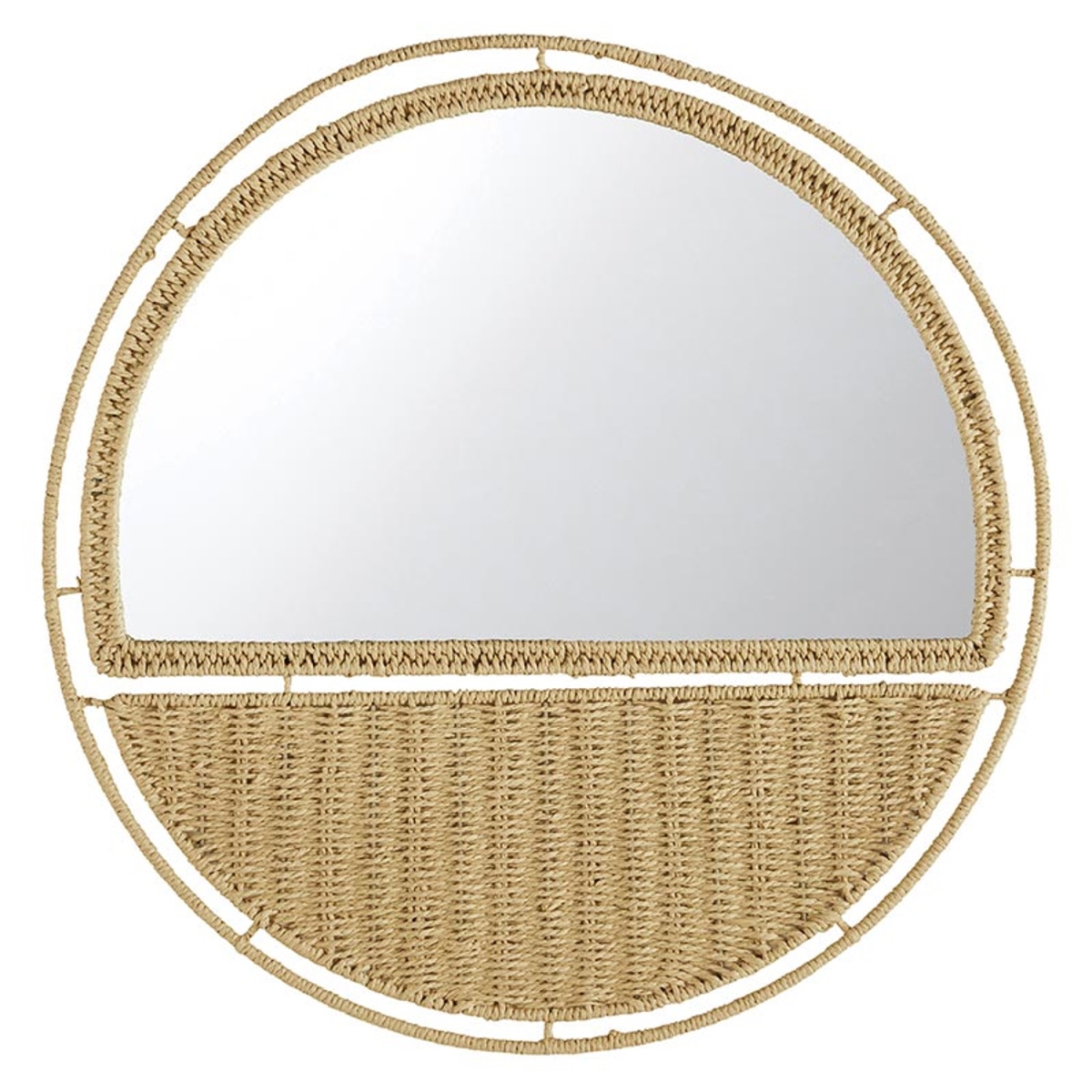 Picture of 47th & Main DMR237 20 x .5 in. Paper Rope Half Mirror