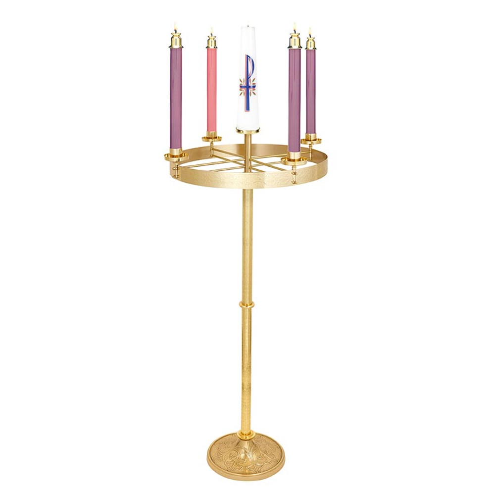 Picture of Sudbury N1908 Siena Series Floor Advent Wreath Stand
