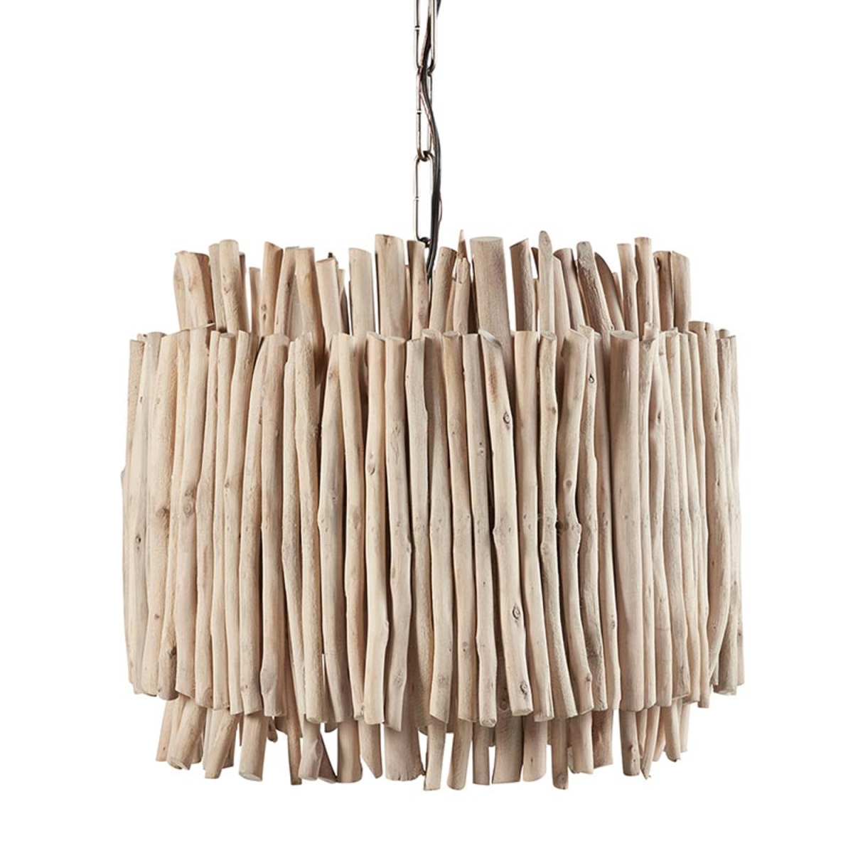 Picture of 47th & Main DMR353 16.5 x 11 x 14 in. Antique Wood Pendant Light