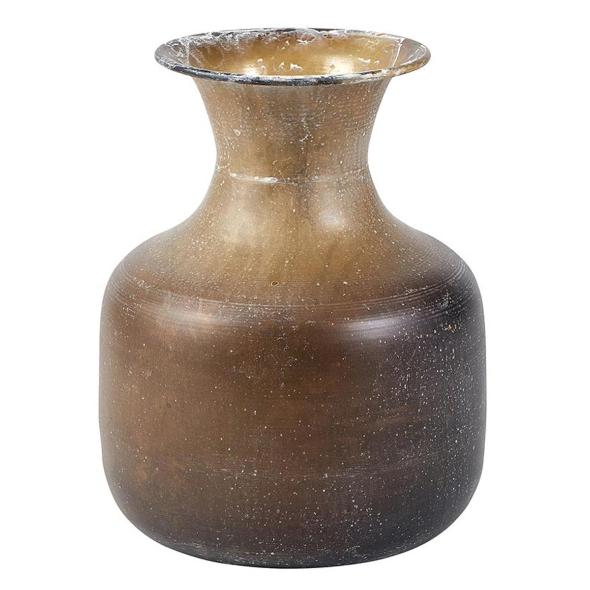 Picture of 47th & Main DMR450 6.5 x 8.5 in. Brown Metal Vase