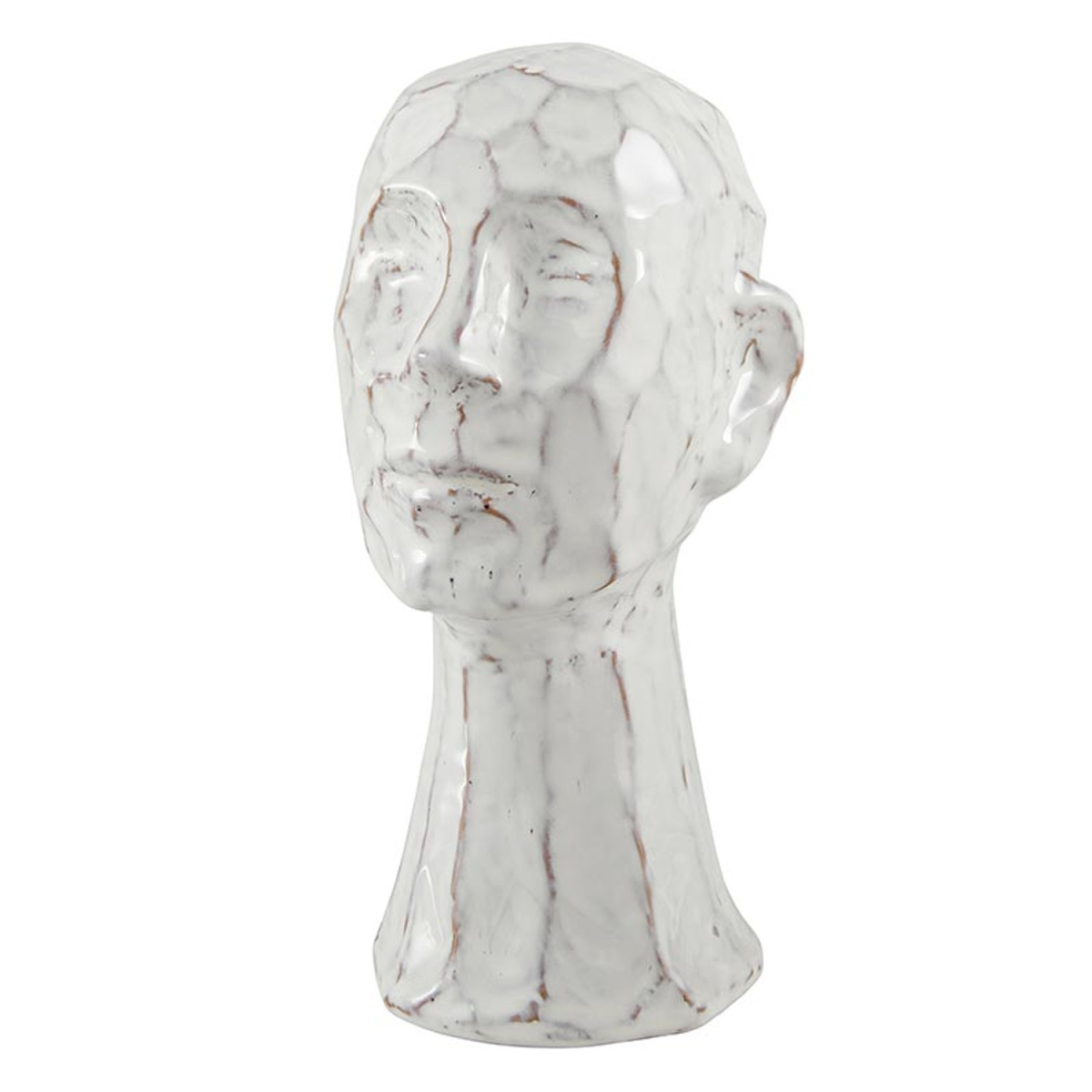 Picture of 47th & Main DMR553 4.5 x 4 x 8 in. Glazed Face Decor&#44; Medium
