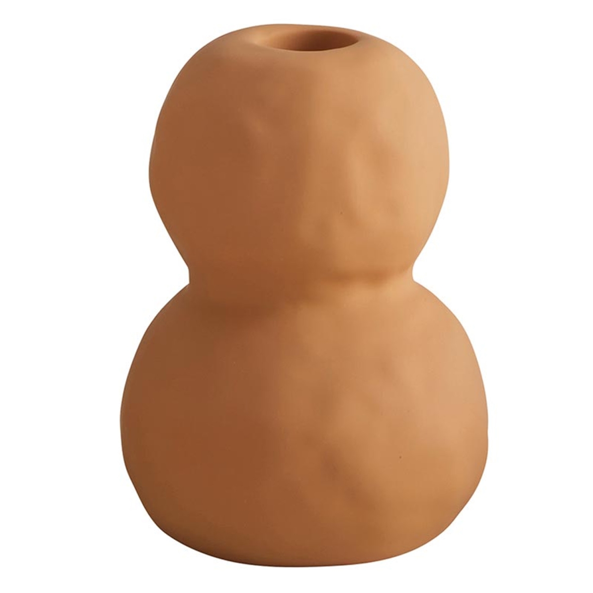 Picture of 47th & Main DMR572 3.75 x 4.5 in. Orange Bubble Candleholder