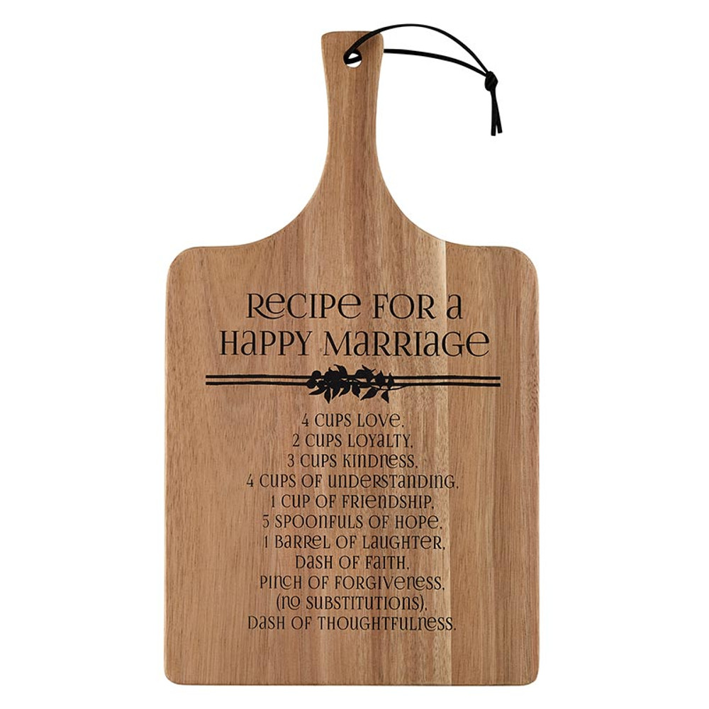 Picture of Faithworks N1677 Cutting Board&#44; Marriage Recipe