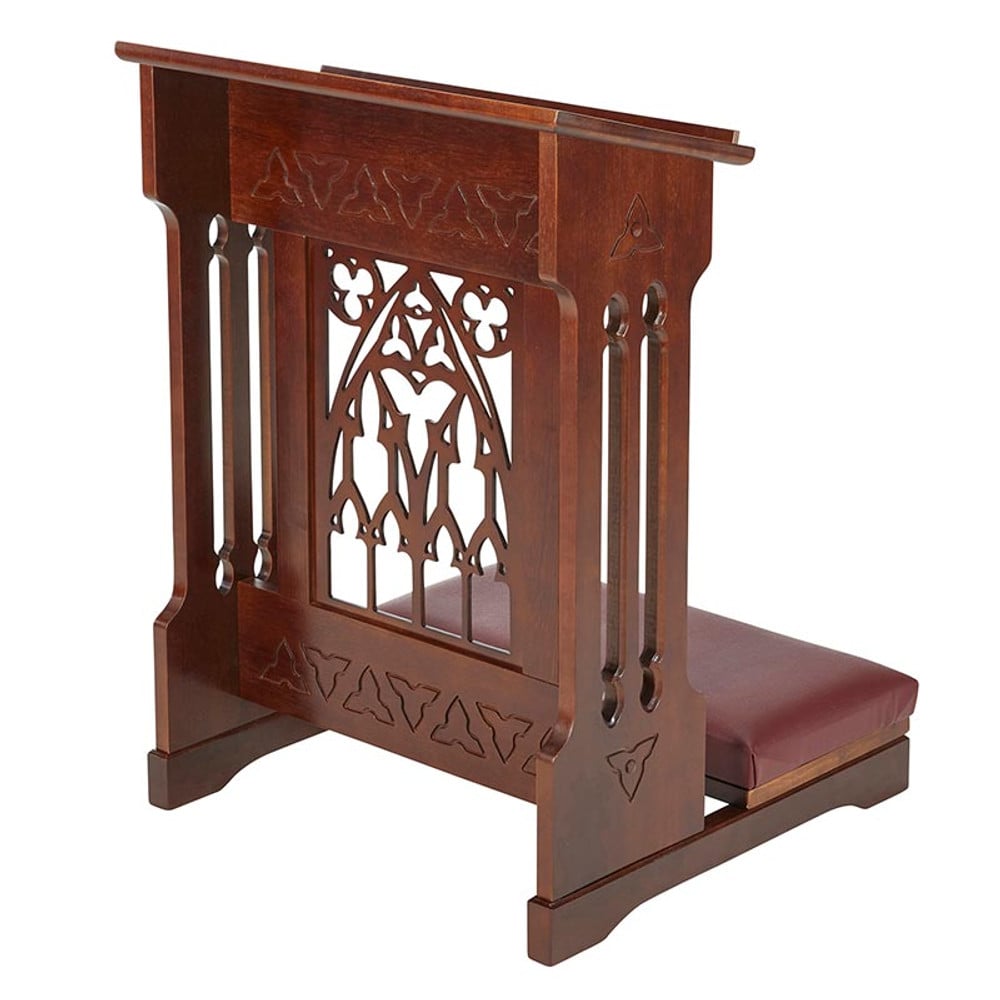 N2005 St. Albans Collection Padded Kneeler, Walnut