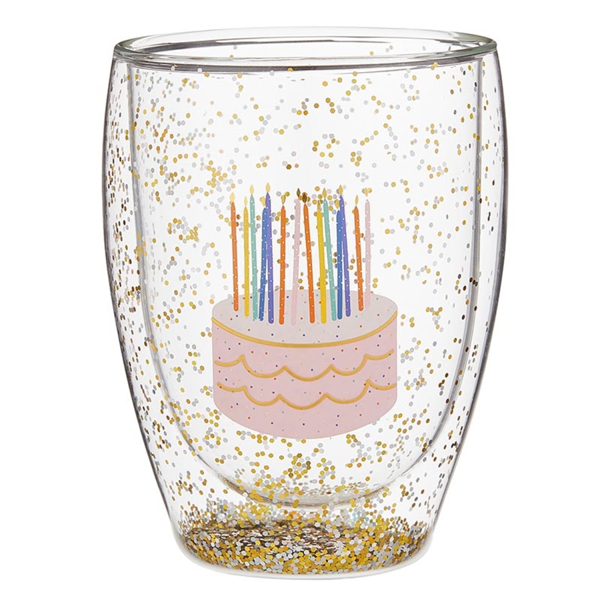10-04859-690 Double-Wall Stemless Wine Glass - Cake