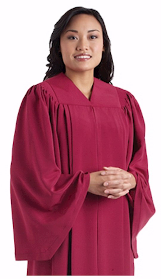 Picture of Christian Brands C-50CHICT043 17 in. x 5 ft. 8 in. Tempo Design Choir Gown&#44; Chianti